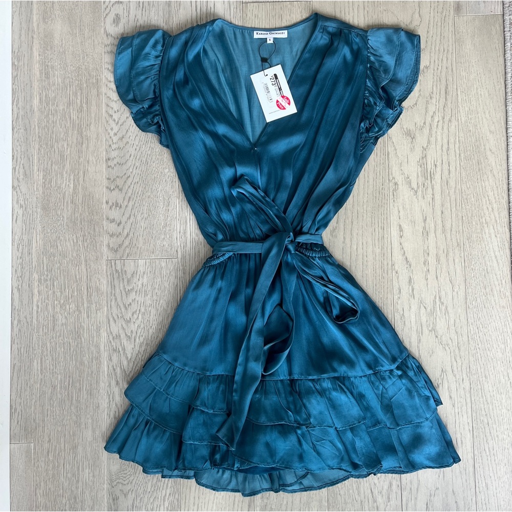 Karina Grimaldi Cecily Sapphire Dress
